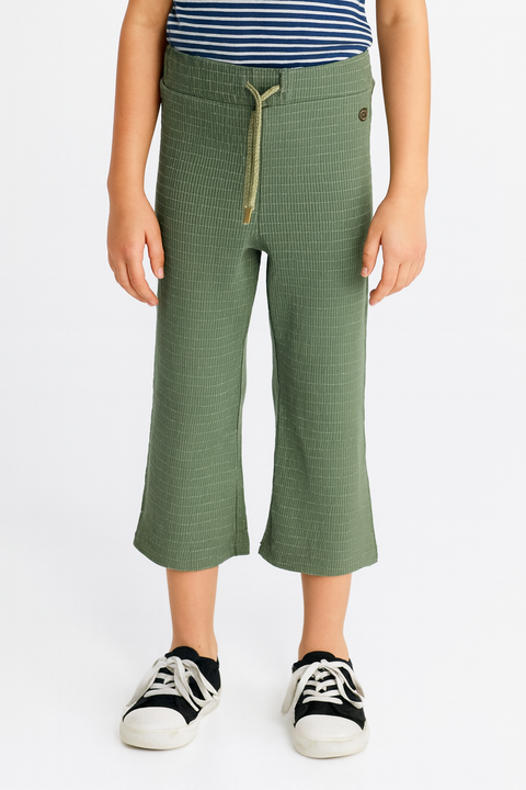 POMPdeLUX Girl's Green Gia Trousers  |POMPdeLUX in Lebanon
