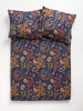 Sinsay Navy Printed Cotton Fitted Bed Sheet 200 cm x 200 cm Pillowcase 50 cm x 60 cm | Sinsay In Lebanon