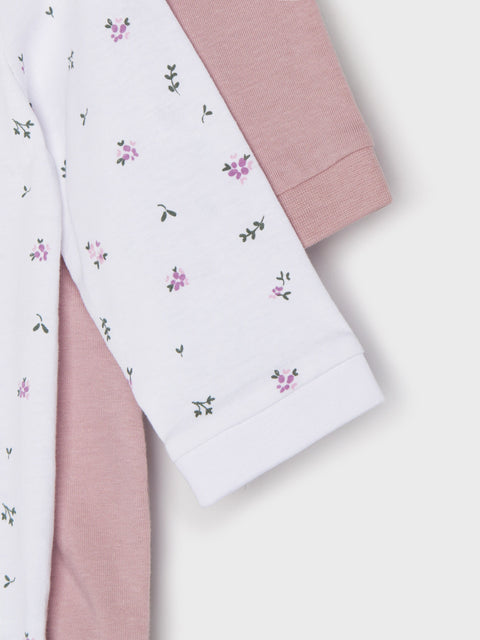 Sinsay Fox & Bunny Baby Girl's White & Pink Pack Of 2 Rompers | Sinsay In Lebanon