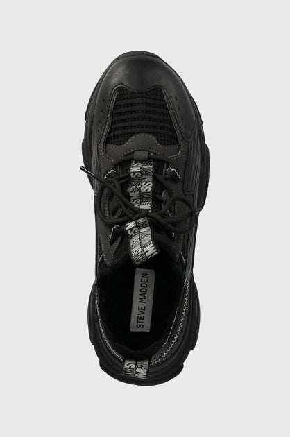 Steve Madden Women's Black Synthetic Matchbox Sneakers |Steve Madden In Lebanon
