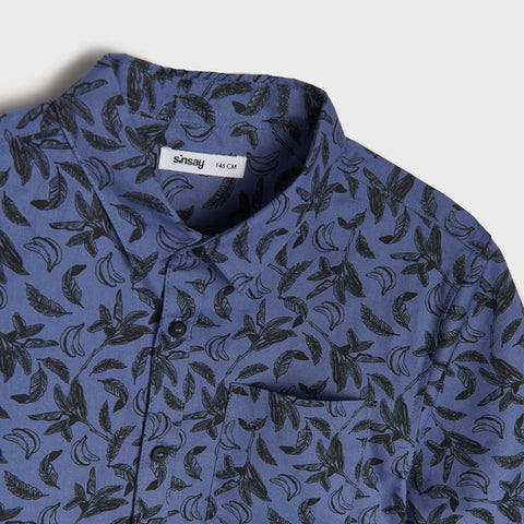 Sinsay Boy's Light Navy Teenage Shirt | Sinsay In Lebanon