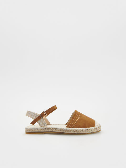Reserved Girl's Brown Sandals Made Of Combined Materials | Reserved In Lebanon