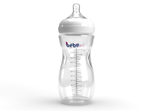 Bebedou Ultra-Wide Neck Feeding Bottle 330ml 6m+  (BBD1113) | Bebedou In Lebanon
