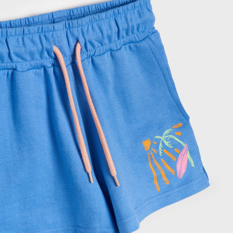 Sinsay Girl's Blue Teenage Shorts | Sinsay In Lebanon