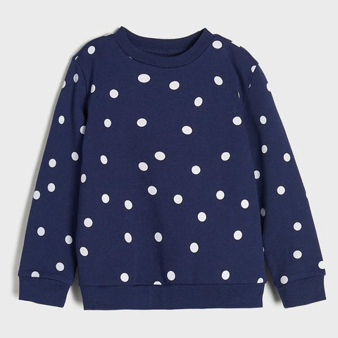 Sinsay Girl's Navy Blue Sweatshirt | Sinsay In Lebanon