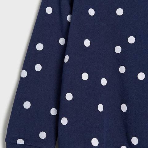 Sinsay Girl's Navy Blue Sweatshirt | Sinsay In Lebanon