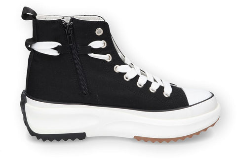 Dockers Women's Black Canvas Sneakers |Dockers  in Lebanon
