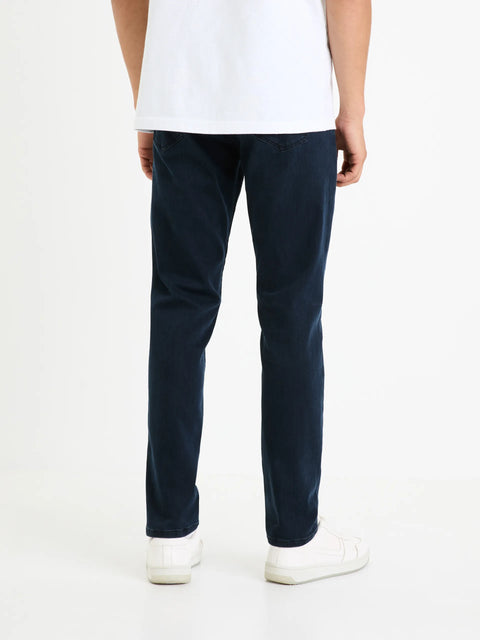 Celio Men's Navy Powerflex Slim Jeans | Celio In Lebanon