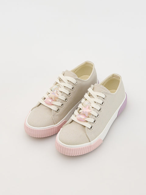 Reserved Girl's Beige Sneakers | Reserved In Lebanon