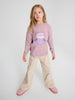 Sinsay Girl's Purple Printed Round Neck Sweater | Sinsay In Lebanon