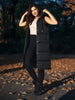Sinsay Women's Black Long Plain Lining Vest | Sinsay In Lebanon