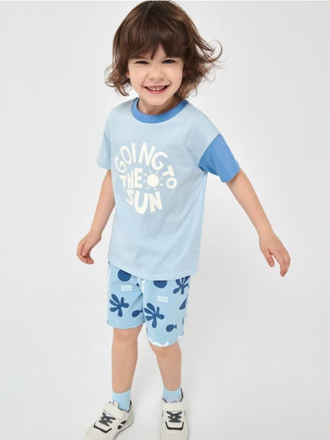 Sinsay Boy's Blue Floral Shorts | Sinsay In Lebanon