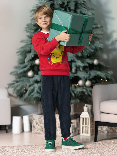 Sinsay Boy's Navy Corduroy Trousers | Sinsay In Lebanon