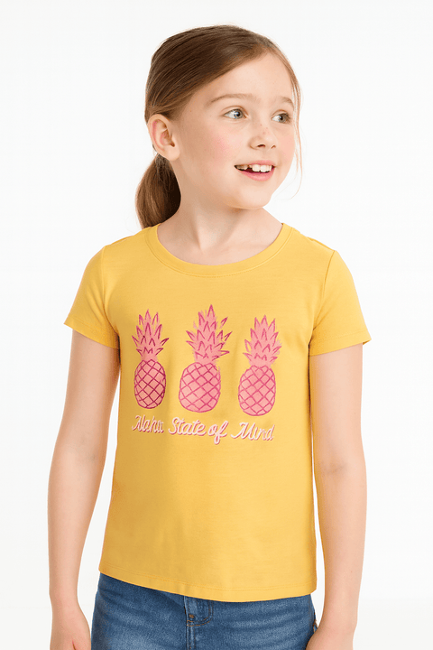 Epic Threads Girl's Light Orange T-Shirt |Epic Threads In Lebanon