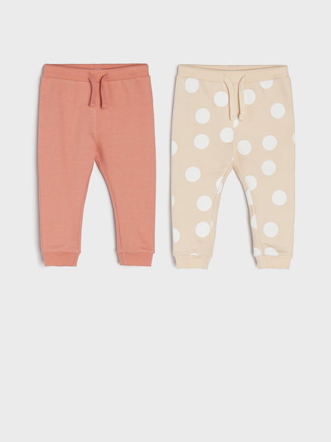 Sinsay Baby Girl's Multicolored Sweatpants 2 Pack | Sinsay In Lebanon