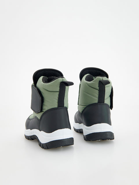 Reserved  Boy's Olive Green Snow Boots | Reserved In Lebanon