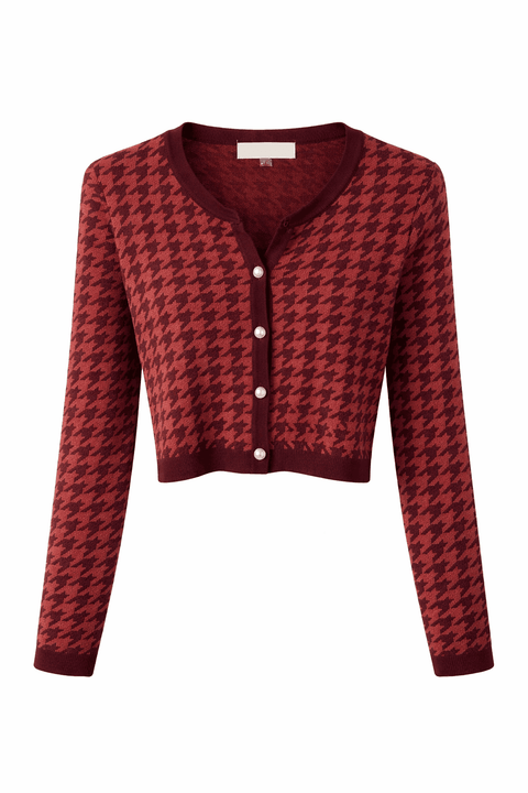 Taylor Women's Burgundy Petite Cardigan | Taylor In Lebanon