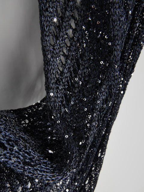 Reserved Women's Navy Blue Poncho Dress | Reserved In Lebanon