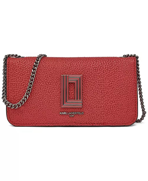 Karl Lagerfeld Paris Women's Coral Kosette Patent Shoulder Bag | Karl Lagerfeld Paris In Lebanon