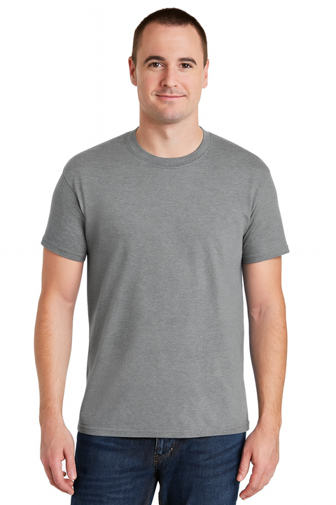 Alternative Men's Dark Grey Cotton Crew Neck T-Shirt | Alternative In Lebanon