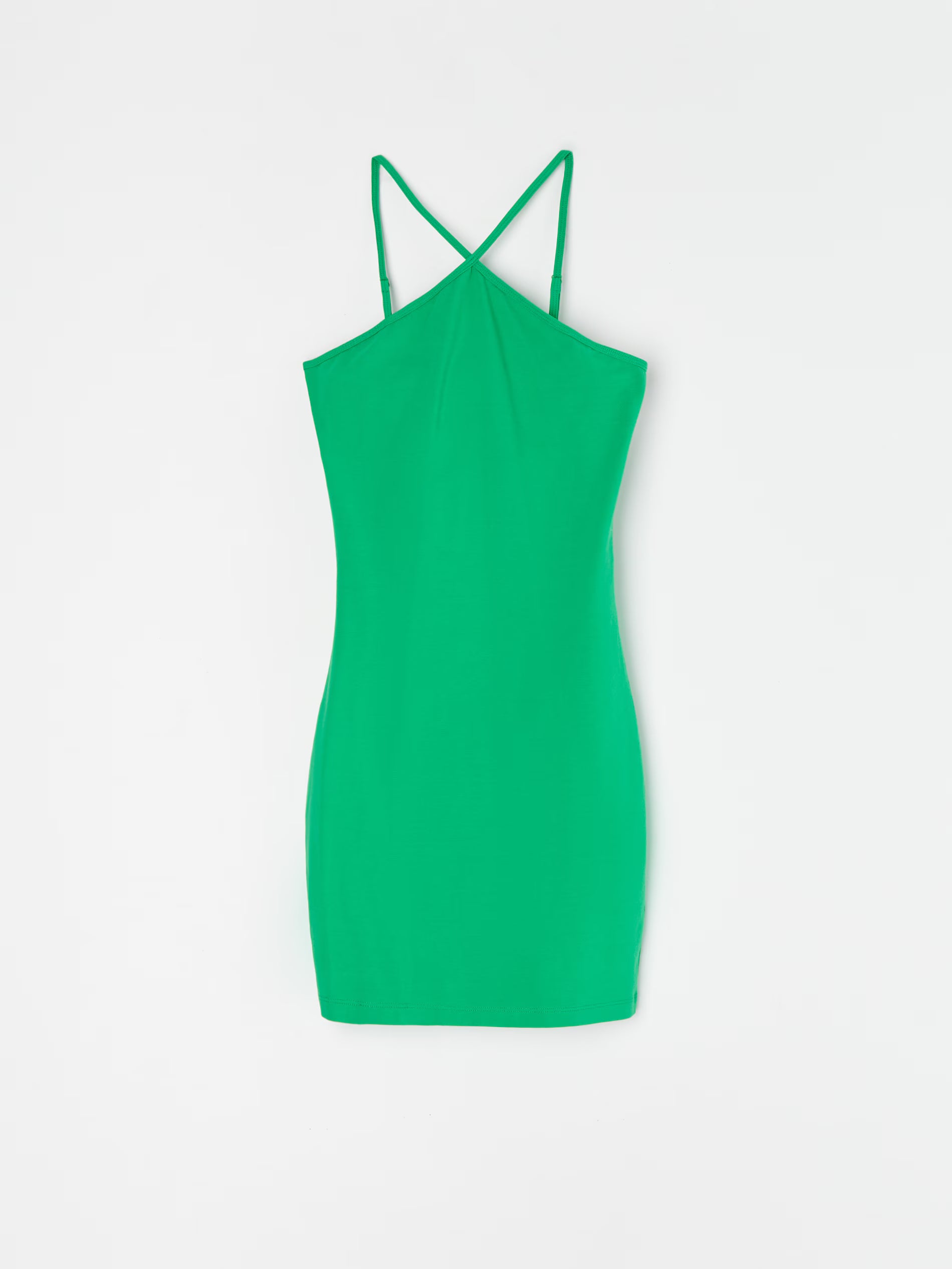 Sinsay Women's Green Mini Dress With Straps | Sinsay In Lebanon