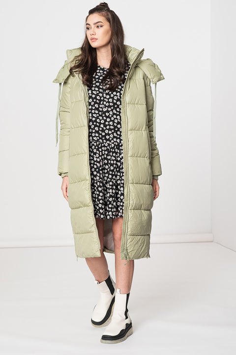 Tom Tailor Women's Mint Green Long Coat | Tom Tailor In Lebanon
