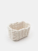 Sinsay White Vessel Storage Box 20cm x 14cm x 12cm | Sinsay In Lebanon