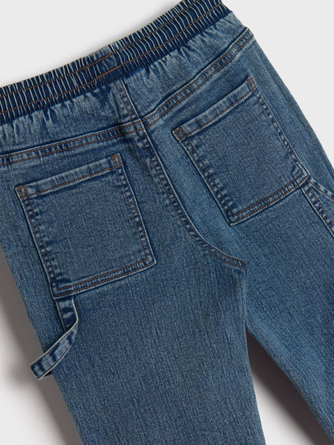 Sinsay Boy's Blue Jogger Jeans With Elastic Waistband | Sinsay In Lebanon