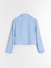 Sinsay Women Light Blue Cropped Blazer | Sinsay in Lebanon
