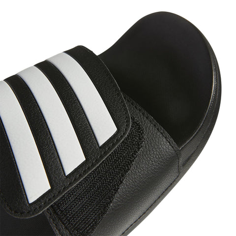 Adidas Men's Black Adilette Comfort Adjustable Slide Slipper |Adidas In Lebanon