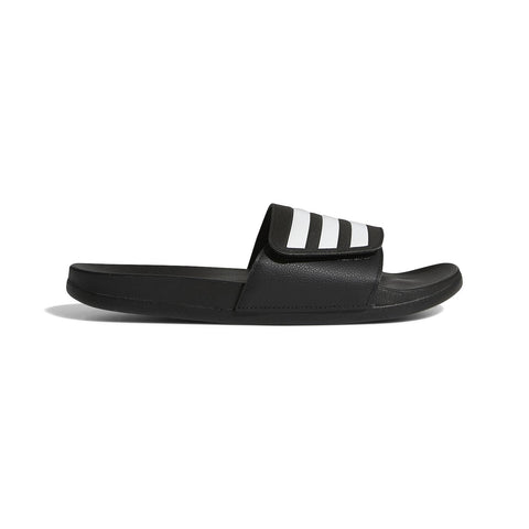 Adidas Men's Black Adilette Comfort Adjustable Slide Slipper |Adidas In Lebanon