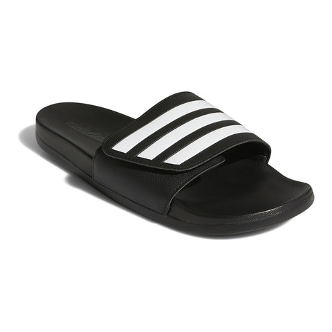 Adidas Men's Black Adilette Comfort Adjustable Slide Slipper |Adidas In Lebanon