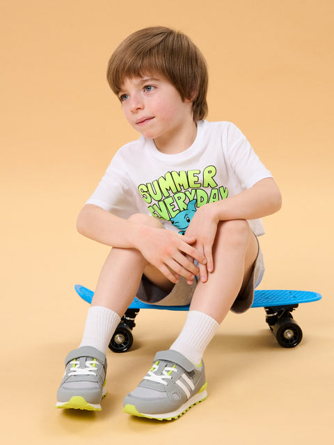 Sinsay  Baby Boy's Gray lined White  Sneakers | Sinsay in Lebanon
