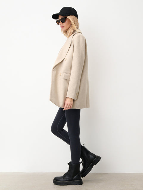 Sinsay Women's Beige Classic Line Coat|Sinsay In Lebanon