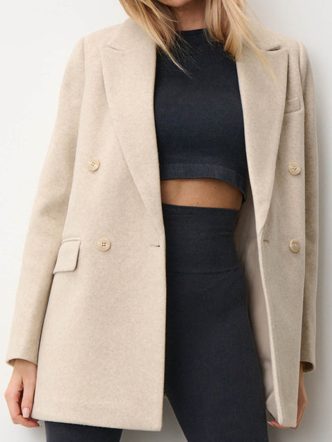 Sinsay Women's Beige Classic Line Coat|Sinsay In Lebanon