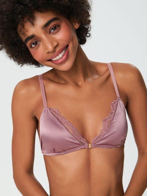 Sinsay Women's Dusty Rose Triangle bra|Sinsay In Lebanon