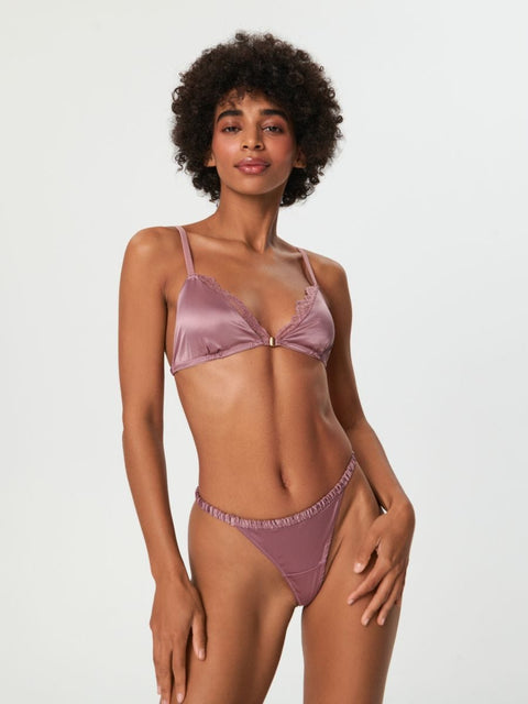 Sinsay Women's Dusty Rose Triangle bra|Sinsay In Lebanon