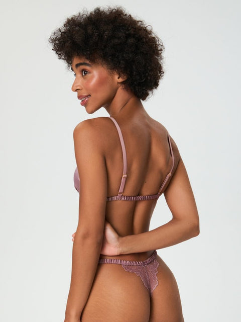 Sinsay Women's Dusty Rose Triangle bra|Sinsay In Lebanon