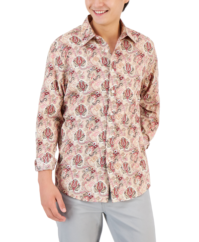 Club Room Men's Multicolor Shirt ABF3215 s