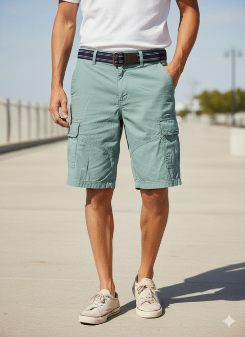 LRS Men's Pine Green Cargo Short | LRS In Lebanon