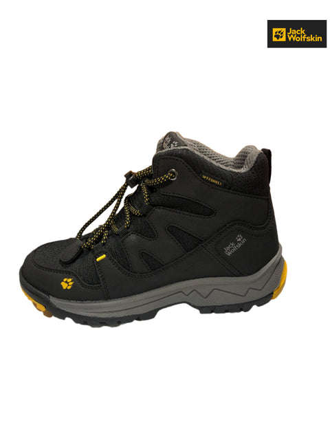 Jack Wolfskin Boy's Black Wolf Hiker Shield Mid K Sneakers |Jack Wolfskin in Lebanon