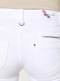Feemant Porter Women's White Jeans 10372162 FE78