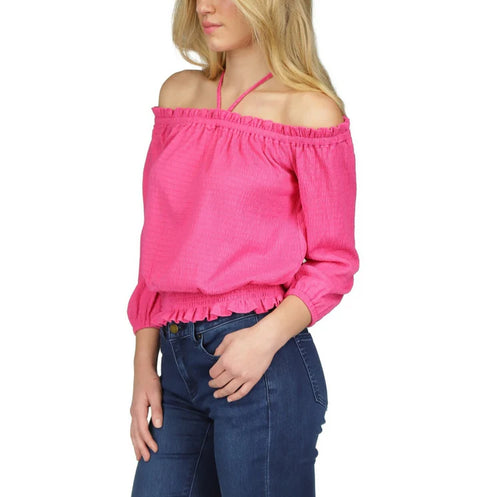 Michael Kors Women's Smocked Off-The-Should Blouse | Michael Kors In Lebanon