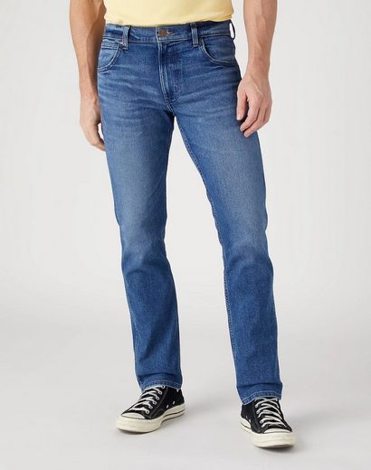 Wrangler Men's Blue Greensboro 803 Regular Straight Jeans | Wrangler In Lebanon