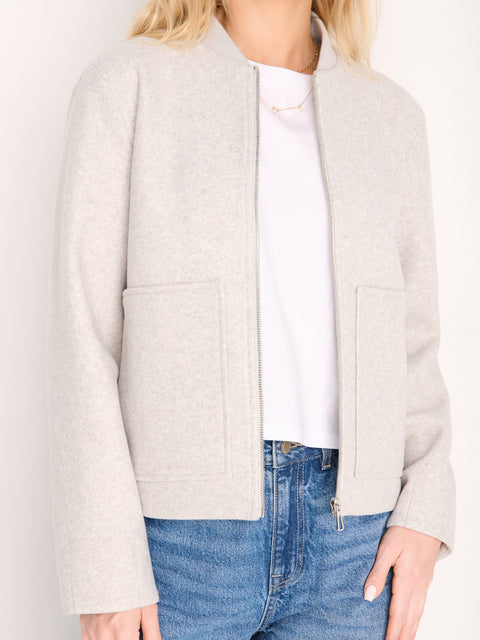 Sinsay Women's Gray Bomber Jacket|Sinsay In Lebanon