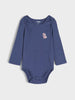 Sinsay Baby Boy Blue MULTI Long Sleeve Bodysuit 3-Pack AYA
