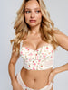 Sinsay Women's White Floral Balconette Bra | Sinsay In Lebanon