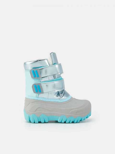 Sinsay Girl's Silver & Blue Snow Boots | Sinsay In Lebanon