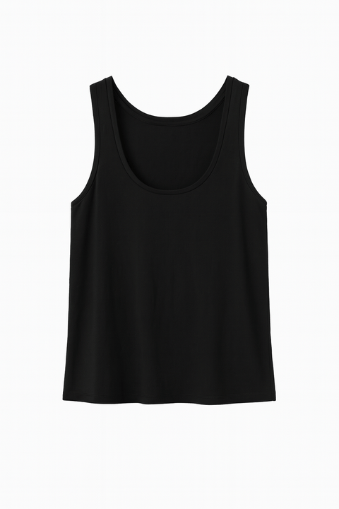 Mango Women's Black Tank Top | Mango in Lebanon