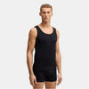 HUGO BOSS Men's Black Pack of 3 Ribbed-Cotton Classics Tank Tops | HUGO BOSS In Lebanon
